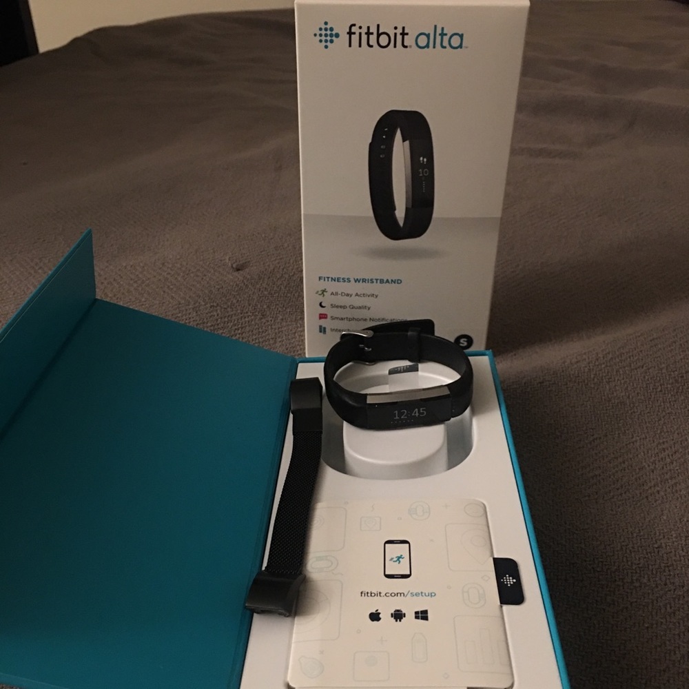 Fitbit Alta - Small - Like New in Original Box